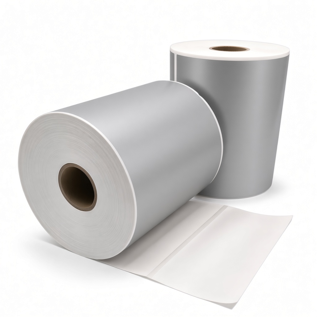 Étiquettes d'expédition Argent, 102 mm x 150 mm, 280 étiquettes par rouleau, noyau 25 mm, Thermal ECO, permanentes