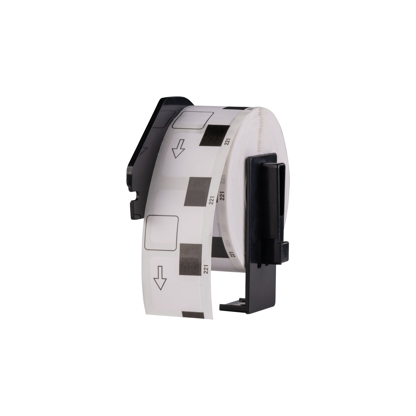 Étiquettes compatibles Brother DK-11226, 52 mm x 29 mm, rouleau de 1 000 étiquettes, porte-étiquette Brother inclus, permanentes