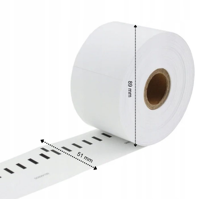 Dymo S0929100 Etiquettes nominatives 51x89 mm 300 cartes par rouleau Blanc