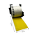 Brother Étiquettes compatibles DK-22205 jaunes, 62 mm x 30,48 m, incl. brother titulaire, permanent