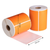 Dymo 4XL/S0904980 Étiquettes compatibles, 104 mm x 159 mm, 220 étiquettes, orange, permanentes