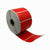 Étiquette thermique, 57 mm x 32 mm Rouge, 1500 étiquettes par rouleau, noyau 25 mm, ECO, permanente