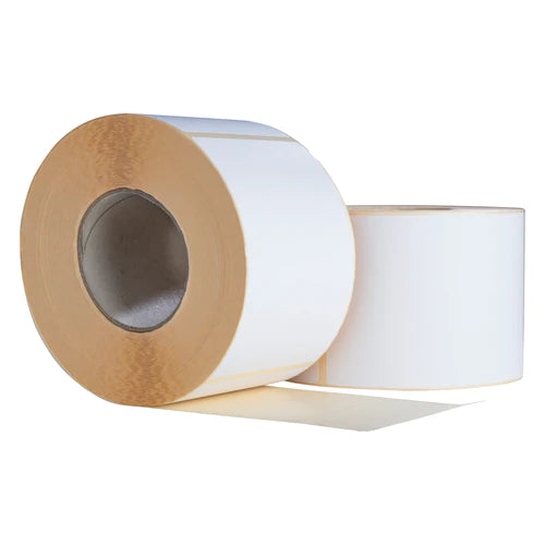 Étiquettes thermiques pour palettes, 148 mm x 210 mm, 790 étiquettes par rouleau, noyau 76 mm, blanc, ECO, permanent