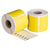 Dymo 11354 Étiquettes compatibles jaunes, 57 mm x 32 mm, 1000 étiquettes, permanentes