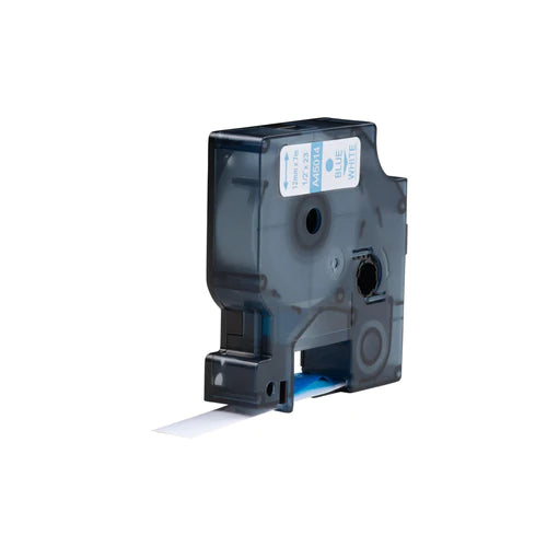 Dymo D1 Compatible 45014 (S0720540 ) ruban bleu sur blanc 12 mm x 7 m