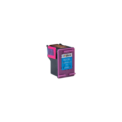 HP HP901 - Cartouche d'encre CMY compatible 18ml Cyan - Magenta - Jaune