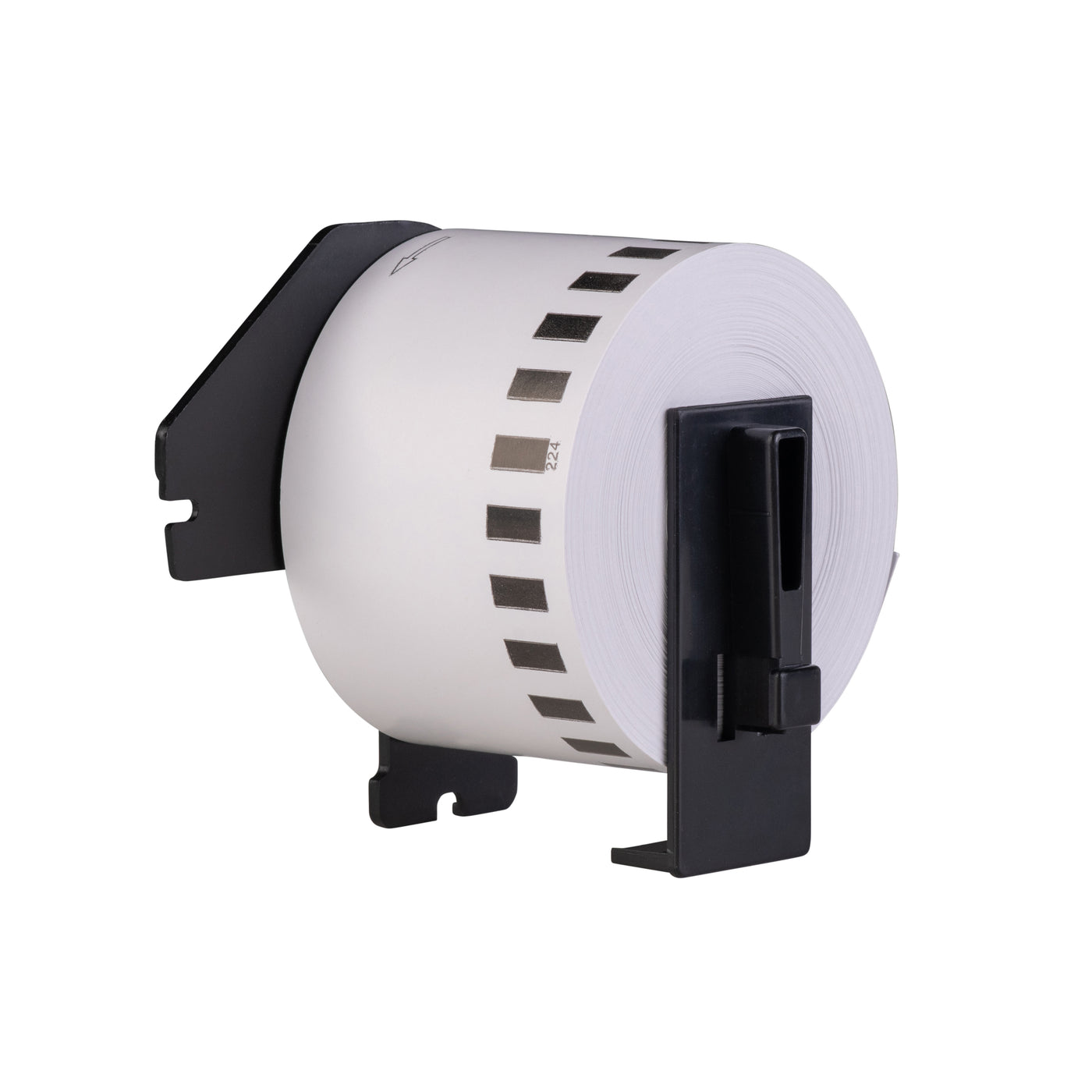 Étiquettes compatibles Brother DK-55224, 54 mm x 30,48 m, avec support Brother, papier non adhésif