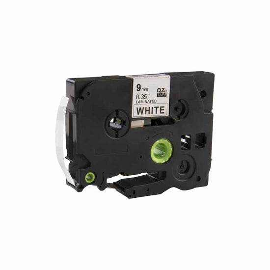 Ruban compatible Brother TZe-921 noir sur argent 9 mm x 8 m